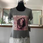 Summer Cool Short Sleeve Ladies Dress Clothing 97% Viscose 3% Elastane