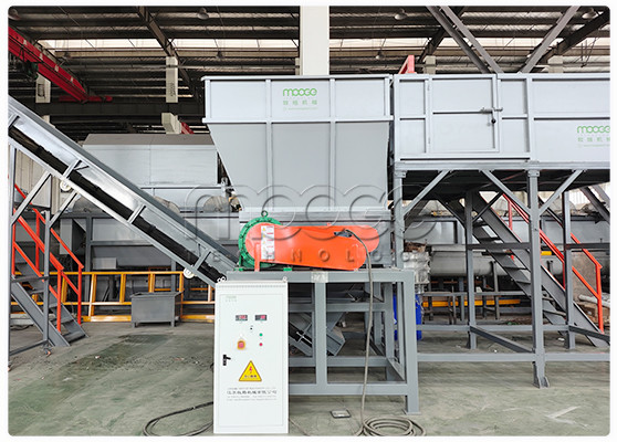 Industrial Recycle Pet Bottle Crushing Rigid Plastic Flakes Washing Recycling Plant