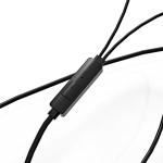 Waterproof 6D Stereo Sound ABS 1200mm Wired Sports Earphones
