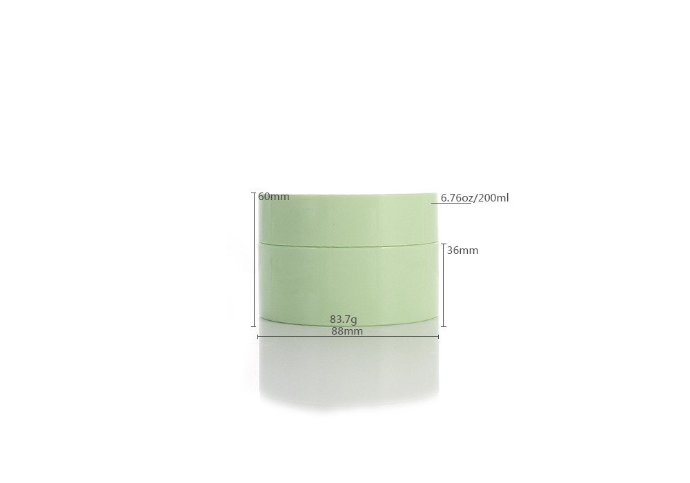 6.76oz 200ml Cosmetic Cream Jars Face Cream Plastic Bottle