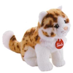 China Sitting Pose Brown Cat Plush Toys wholesale