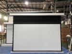 RoHS 100" Tab Tensioned Motorized Screen For Home Theater