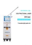Skin Rejuvenation Acne Scars Removal 10600nm Rf Fractional Medical Co2 Laser