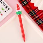 Cartoon Plastic Gel Pen 0.5mm Christmas Constant Ink Press Signature Neutral Pen