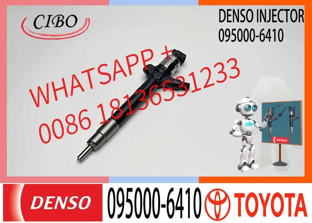 1adftv Injectors 095000-6410 for TOY-OTA 1AD-FTV Diesel Common Rail Fuel Injector 095000-6411 23670-0R030