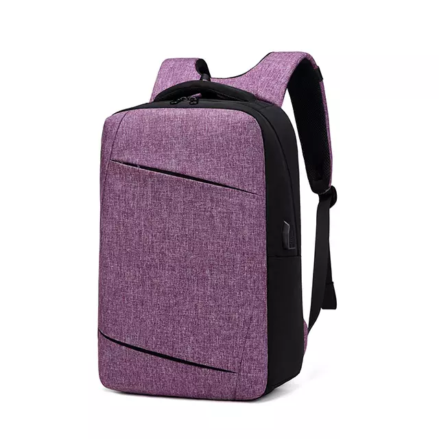 15.6 Inch USB Charge 19L Anti Theft Waterproof Men Backpack 0.7kg
