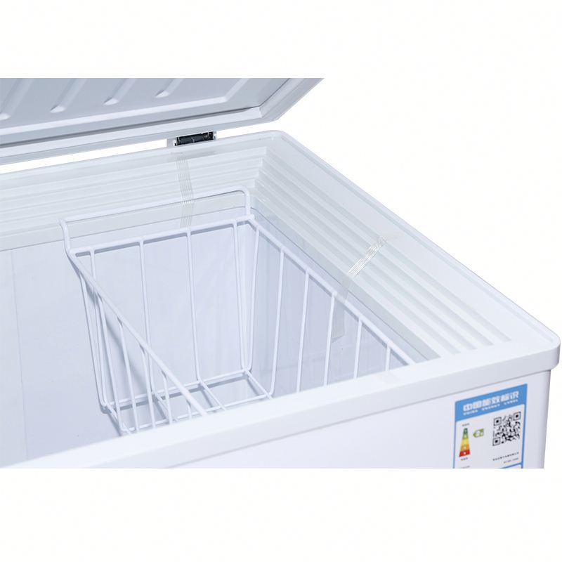 Supermarket Industrial Refrigeration Equipment Double Top Open Door 600L