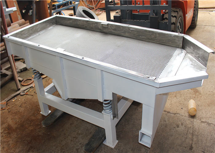 Coal Industry Durability Linear Vibrating Screen Machine 50 KG~100 T/H