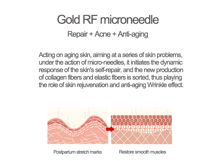 MRF 81 Pin RF Microneedling Machine Skin Rejuvenation SRF Machine