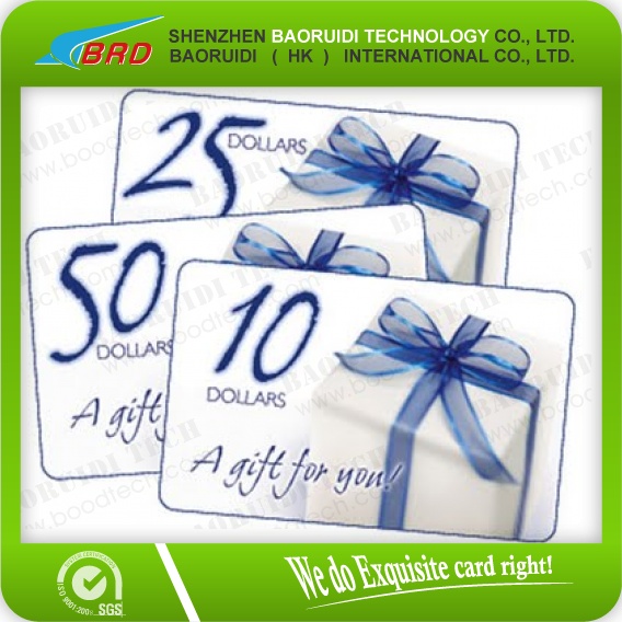 Popular and Beautiful Magnetic Stripe Smart Card