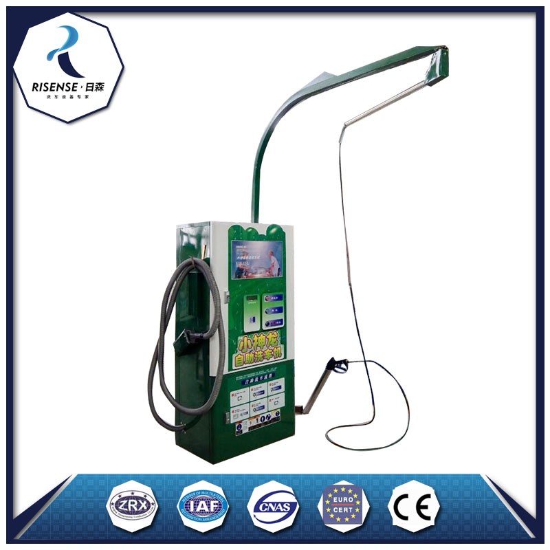 Self Service Car Wash With CE Coin / Card Operation And Extended Rod