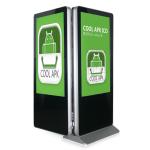 Indoor Double Side Kiosk Digital Signage Lcd Screen 55'' For Shopping Mall