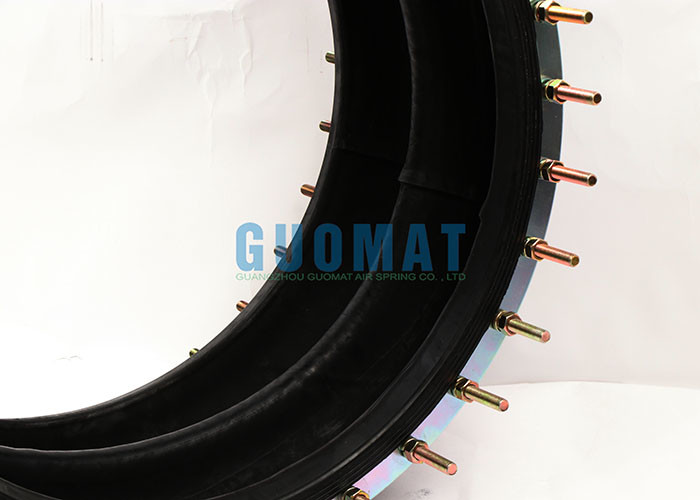 262mm Design Height Flange Connection Air Suspension Spring For Vibratory Conveyors