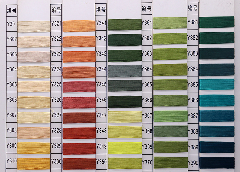 Low Shrinkage Viscose Rayon Filament Yarn 120D/2 Embroidery Thread for Embroidery Machine
