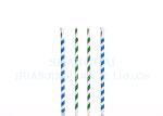 BPA Free Waterproof Paper Straws Milkshake Paper Spoon Straws No Smell