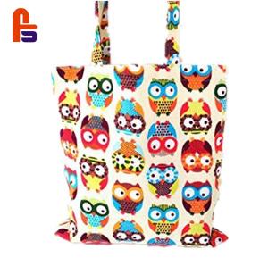 China Colorful Printing Tote Flexo Design Good Looking Fabric Shopping Bag wholesale