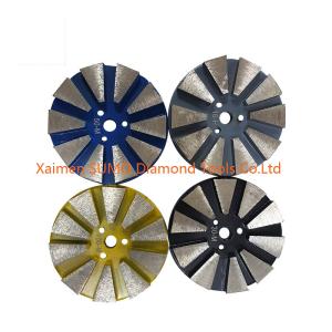 China Velcro Backed Diamond Grinding Block For Stonekor Concrete Grinder wholesale