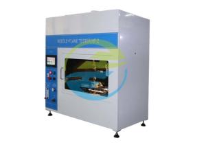 China PLC Control Needle Flame Test Chamber 4mm Coper Block wholesale