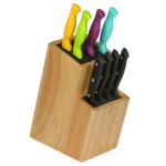 customized bamboo knife block with high quality and wholesale price