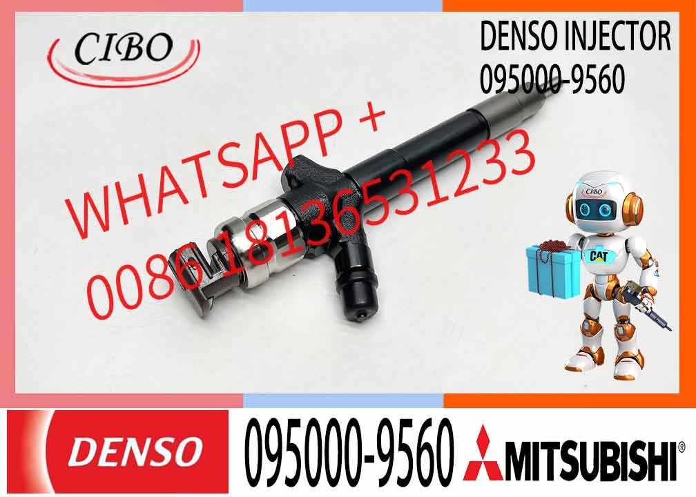 Common Rail Fuel Injector 1465A297 095000-9560 For Mitsubishi