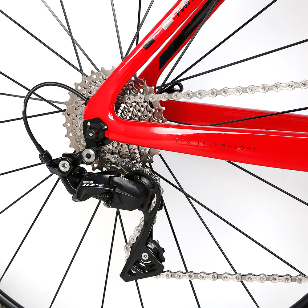 Road Racing Bike Carbon Fiber Fork Carbon Wheels SHIMANO UT R8000 22 Speed
