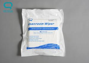 China Low Lint 110gsm Polyester Cellulose Cleanroom Wipes wholesale
