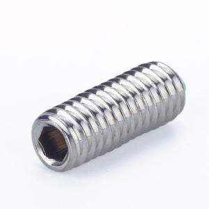 China DIN 916 304 Stainless Steel Hexagon Socket Set Screws With Cup Point wholesale