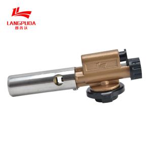 China Household 18cm Electric Flame Gun , Cassette Gas Torch Burner wholesale