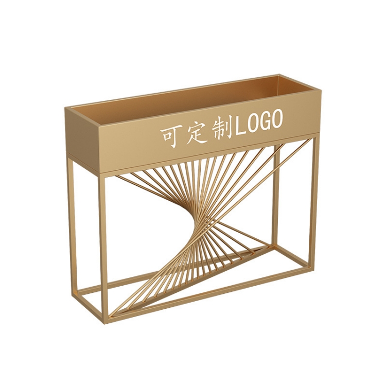 Individuation custom metal planter boxes rectangular flower pot wholesale