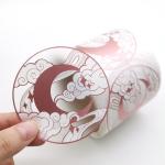 Clear Vinyl Sticker Paper Transparent Plastic For Costmetic