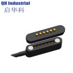 6Pin Norway Intercom Connector Magnetic Usb Connector Spring Loaded spring
