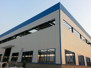 China Pre Engineering Steel Construction Building Anti Corrosive Warehouse Steel Structure wholesale