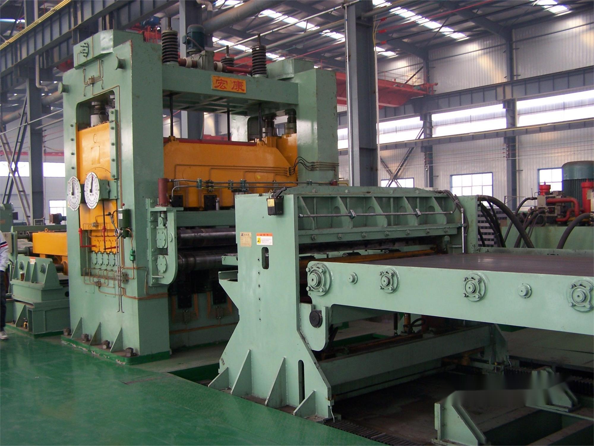 High Speed Stainless Steel Coil Uncoiling Leveling Shearing Line for Smooth Operation