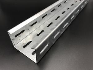 China Heavy Duty Hot Dip Galvanized 2400x500x4mm Slotted Cable Tray wholesale