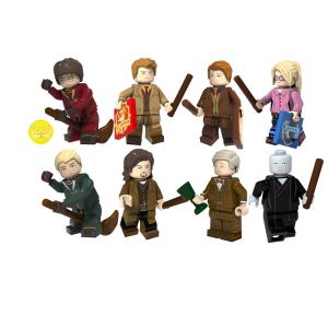 China Movie characters harry series hogwarts malfoy potteres action figures building block toys wholesale