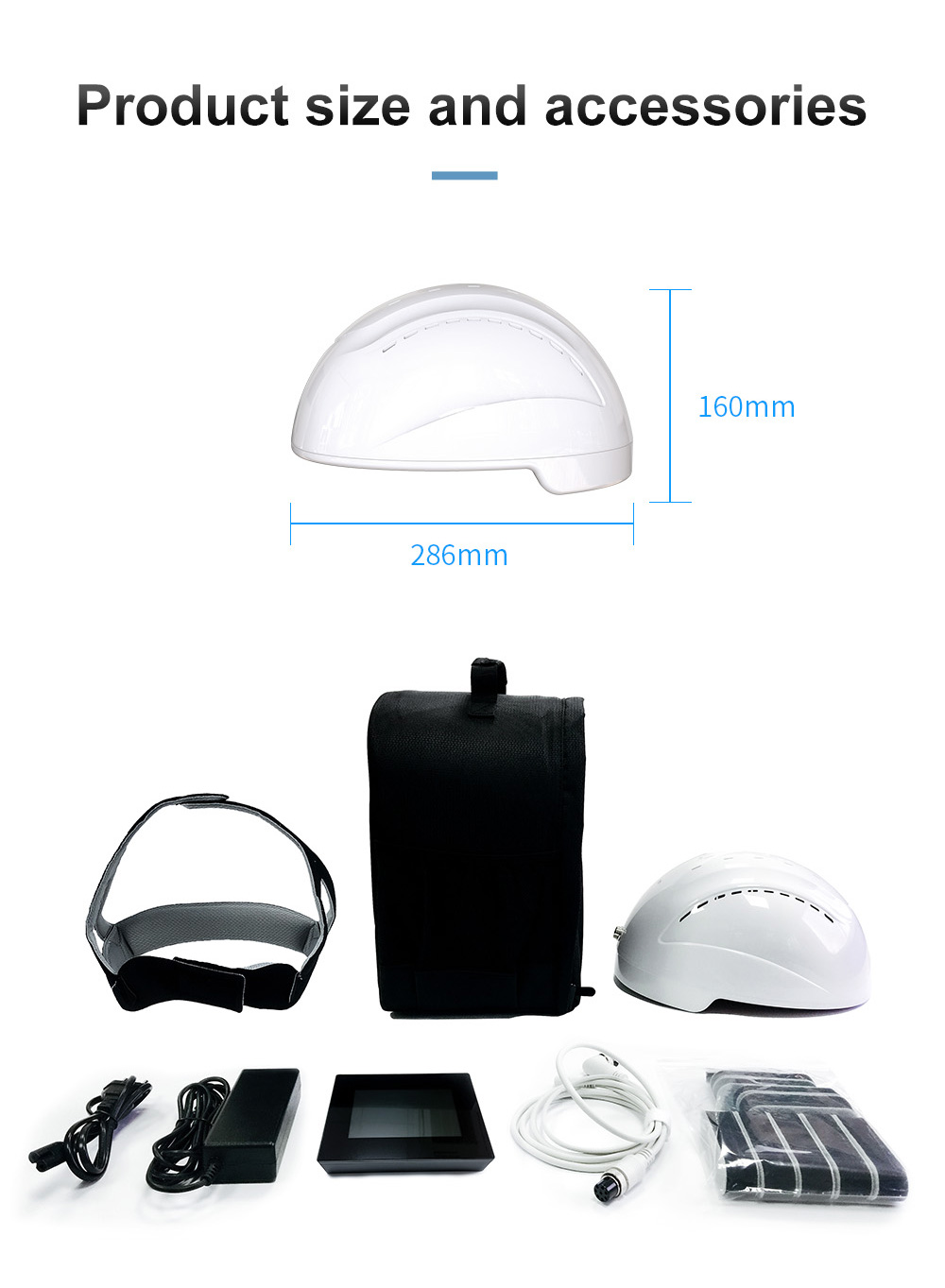 810nm Near Infrared Photobiomodulation Belt Brain Therapy Wrap Improve Memory