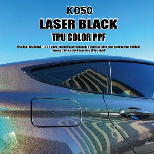 China K050 Laser Black TPU Color Paint Protection Film Vinyl Car Wrap Self Healing wholesale