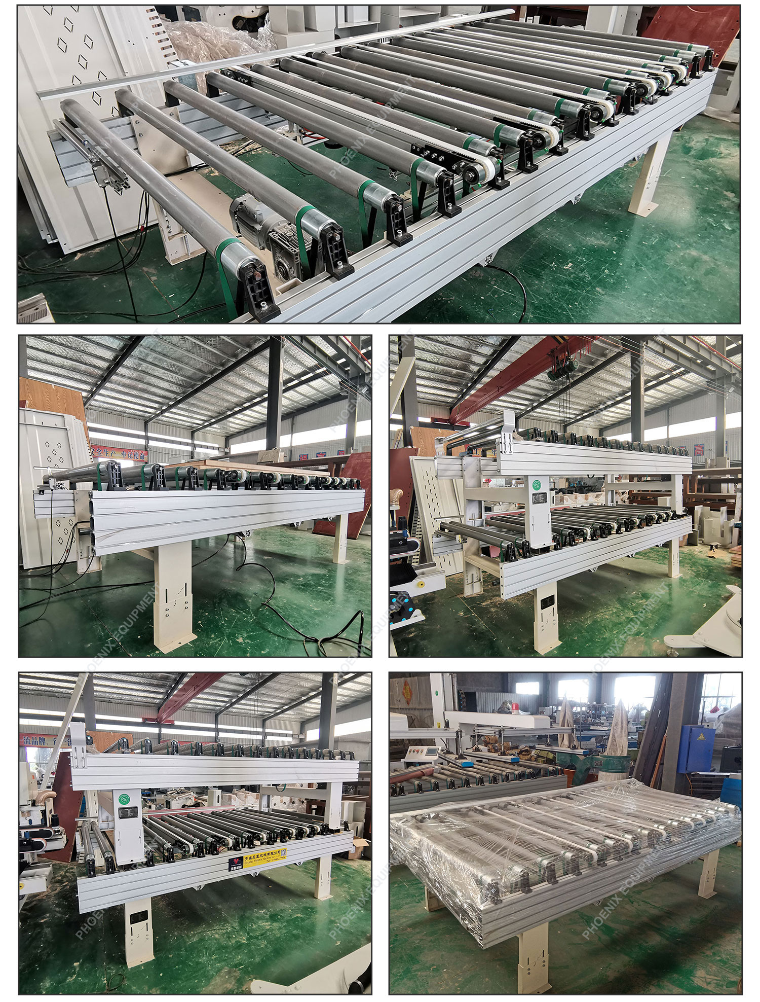 Performance Automatic Roller Conveyor Furniture Assembly Line for Customized Bed Table