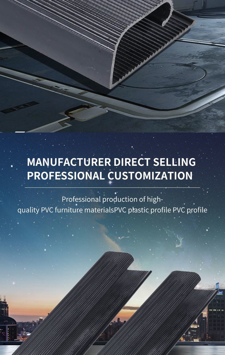 Wholesale PVC Electronic Wire Cable Pipe Floor Trunking Pipe J Channel PVC Management