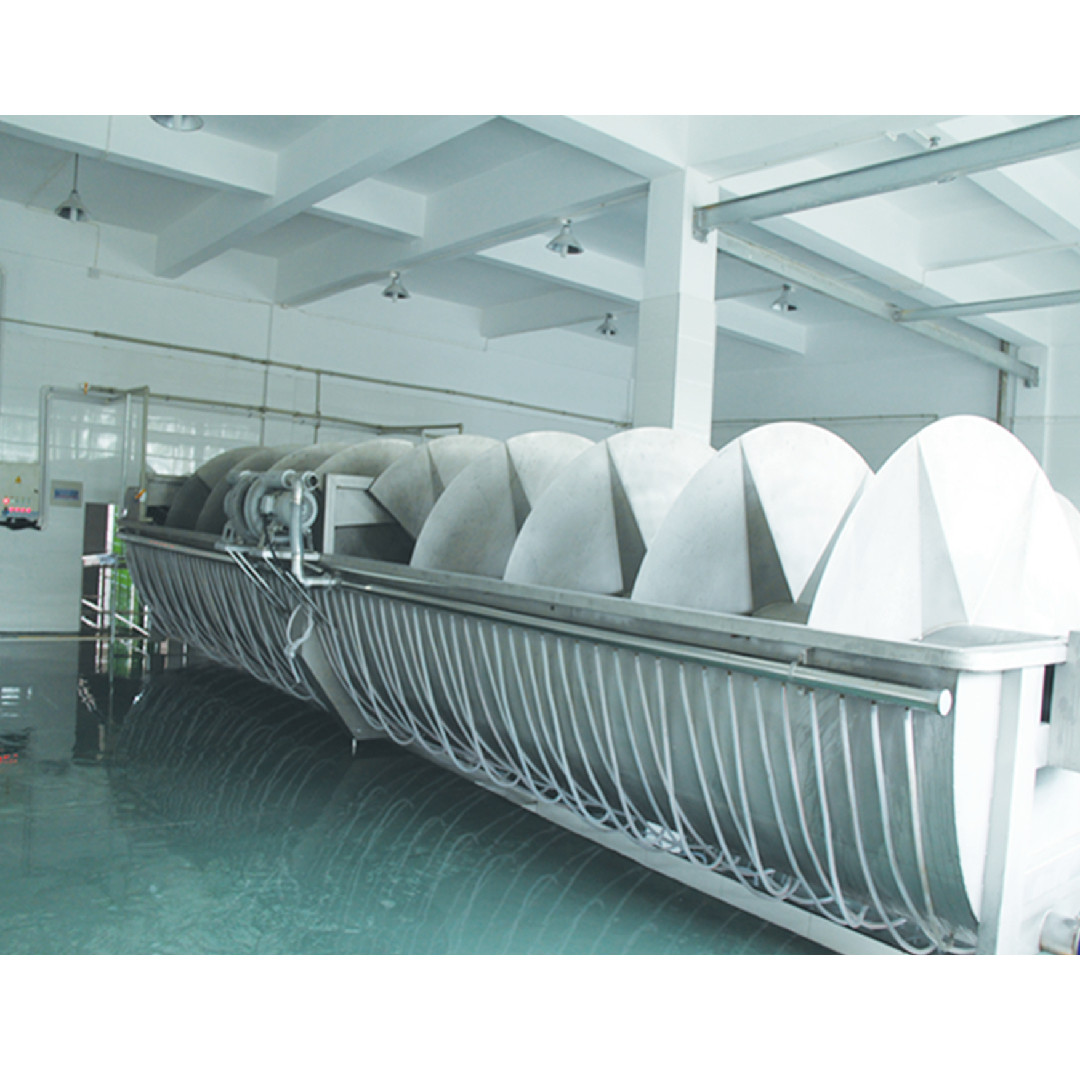 380V Poultry Butcher Machine Spiral Chicken Chiller Machine Customized