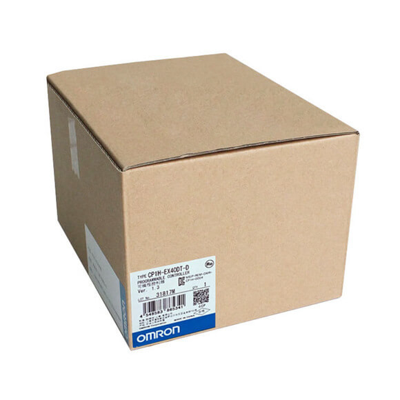 DIN Rail Omron PLC CP1H-XA40DT-D-SC 16 Outputs Programmable Controller