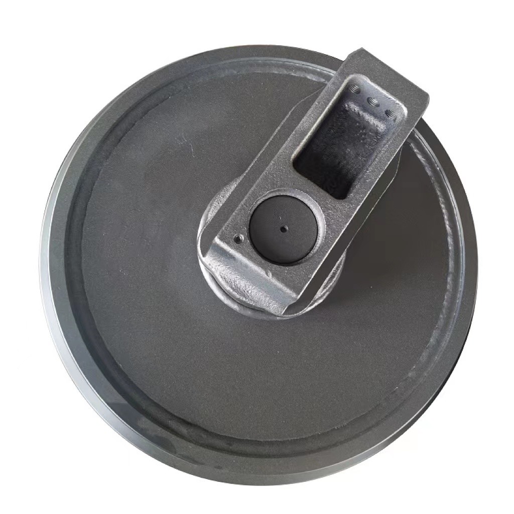 40SiMnTi Excavator Idler Assembly Front Idler Assy Group PC200 320 R305 SH120