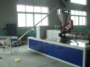 China Solid Door Panel Wood Plastic Production Line Durable Full Automatic wholesale