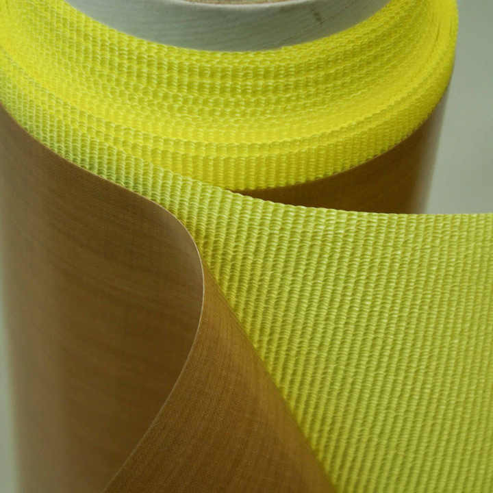 High Temperature Resistant Fiberglass Smooth PTFE Coated Tape
