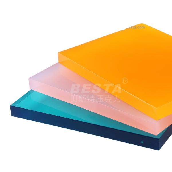 RoHS Commercial Acrylic Panels Office Workstation Partition Plexiglass Plastic