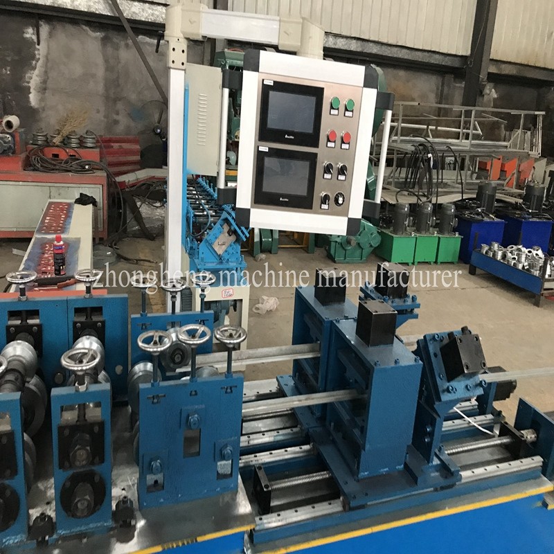 Galvanized Steel Metal Stud And Track Roll Forming Machine For C Z U L Channel Purlin