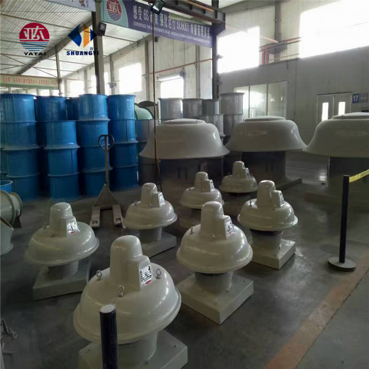 100% Copper Motor FRP/ALUMINUM Chimney Roof Exhaust Fan for Smoke Ventilation Solution