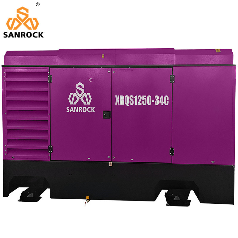 1750rpm Speed High Pressure Screw Air Compressor Portable Air Compressor Machine for Water Well