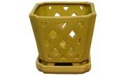 China Ceramics Orchid Pots / Planters GW7301 Set 2 wholesale