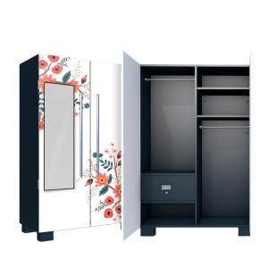 China Cold Rolled Steel BV 2 Door Metal Storage Cabinet 0.5mm To 1.2mm wholesale
